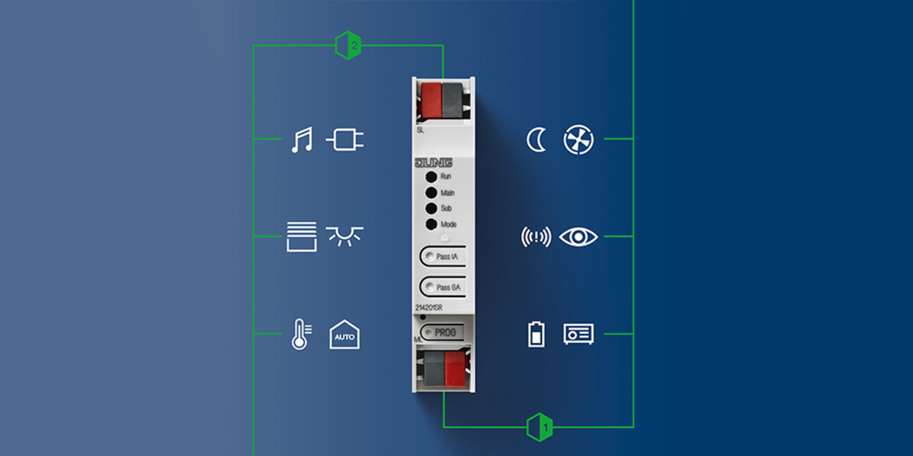 KNX Bereichs- und Linienkoppler bei Elektrotechniker-Meister Thomas Kürstner in Gerstungen